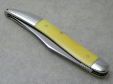 Case XX Stainless USA 4 Dot 1976 Yellow 32095 Toothpick Fish Knife