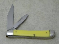 Case XX USA 7 Dot 1973 Yellow 3220 Peanut Jack Knife