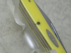 Case XX USA 7 Dot 1973 Yellow 3220 Peanut Jack Knife