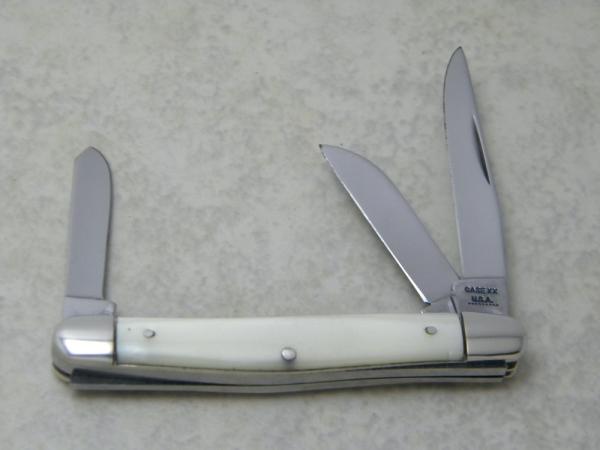 Case XX USA 9 Dot 1971 Imitation Pearl 9327 Small Stockman Knife