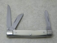 Case XX USA 9 Dot 1971 Imitation Pearl 9327 Small Stockman Knife
