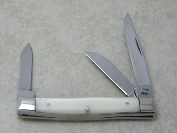 Case XX USA 7 Dot 1973 Imitation Pearl 9333 Small Stockman Knife