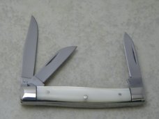 Case XX USA 7 Dot 1973 Imitation Pearl 9333 Small Stockman Knife