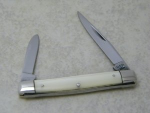 Case XX USA 6 Dot 1974 Imitation Pearl 9233 Pen Knife