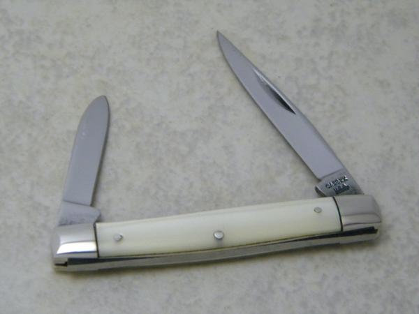 Case XX USA 6 Dot 1974 Imitation Pearl 9233 Pen Knife
