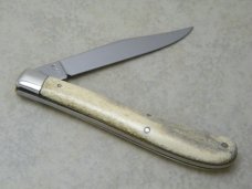Case XX USA 2 Dot 1978 Stag or Elk 61048 Slimline Trapper Farmers Jack Knife