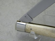 Case XX USA 2 Dot 1978 Stag or Elk 61048 Slimline Trapper Farmers Jack Knife