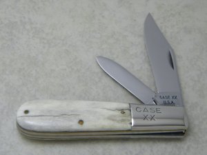 Case XX USA 6 Dot 1974 Stag or Elk 62009 1/2 Barlow Jack Knife