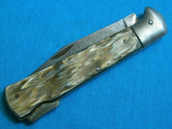 VINTAGE GUTMANN CUTLERY GCCO BAREHEAD LOCKBACK FOLDING JACK POCKET KNIFE KNIVES FANCY HANDLE OLD VINTAGE GUTMANN CUTLERY GCCO BAREHEAD LOCKBACK FOLDING JACK POCKET KNIFE KNIVES FANCY HANDLE OLD