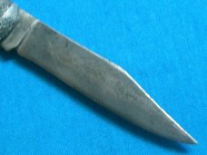 VINTAGE GUTMANN CUTLERY GCCO BAREHEAD LOCKBACK FOLDING JACK POCKET KNIFE KNIVES FANCY HANDLE OLD