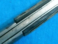 VINTAGE GUTMANN CUTLERY GCCO BAREHEAD LOCKBACK FOLDING JACK POCKET KNIFE KNIVES FANCY HANDLE OLD