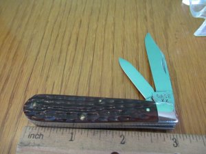 Case XX 1940 to 1964 Red Bone Discontinued Jack Pattern # 62024 1/2  