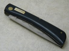 Case XX Stainless USA 9 Dot 1971 Black 2138 SS Large Sod Buster Knife