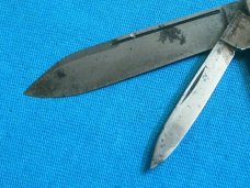 ANTIQUE VINTAGE 1890'S HATCH CUTLERY DRIDGEPORT FOLDING POCKET SLEEVEBOARD KNIFE KNIVES OLD FANCY