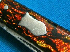 VINTAGE USA HENRY SEARS & SON 1865 FANCY FLAME SLEEVEBOARD TRAPPER FOLDING POCKET KNIFE KNIVES OLD