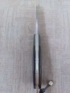 Vincenzo Balistreri Buffalo Horn Taillock. .Fools Gold bolsters & bead..Filework..Jiimping..Coa/Slip