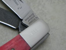 Parker-Edwards Alabama, USA Red Bone Trapper 1988 ABCA Limited Edition with Genuine Damascus Blade