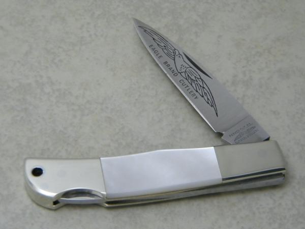 Parker Cut Co. Japan Pearl Eagle Brand Lockback Knife