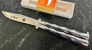 Vintage Valor Cho Balisong aka Butterfly Knife, Made In Japan, Model 534, Original Box, Unused