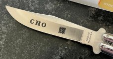 Vintage Valor Cho Balisong aka Butterfly Knife, Made In Japan, Model 534, Original Box, Unused 