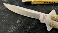 Vintage Parker Small Balisong aka Butterfly Knife, Japan, Nice Brass Handle, Original Box, Unused 