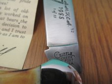 Cripple Creek 1988 Stag Saddlehorn Made for A.M.K.C.A.  One of 53 