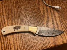 UNMARKED CUSTOM MADE SKINNER BUFFALO