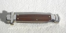 NEW A.G.A. CAMPOLIN 9" MALTESE SANTOS MAHOGANY WOOD  MODIFIED BAYONET BLADE NICKEL SILVER BOLSTERS 