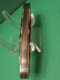 Schrade Uncle Henry Cat Paw Staglon Handle Liner Lock Model # 197UH