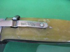 Western Boulder, Colo. Cracked Ice Knife & Hatch Set 1935 to 1950