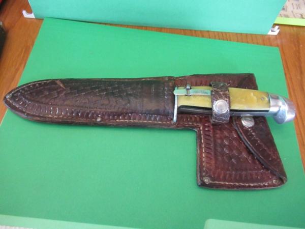 Western Boulder, Colo. Cracked Ice Knife & Hatch Set 1935 to 1950