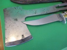 Western Boulder, Colo. Cracked Ice Knife & Hatch Set 1935 to 1950