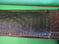 Western Boulder, Colo. Cracked Ice Knife & Hatch Set 1935 to 1950