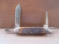Camillus Scout/Utility   4 line tang stamp 