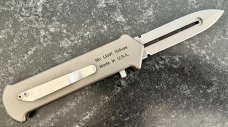 No Limit Knives Strelka Out The Front (OTF) Switchblade Knife, Cupid Clone, USA Made, Used 
