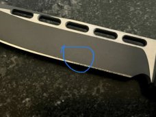 Microtech Halo 2, Tactical Model, Plain Edge Two Tone Blade, Unused 