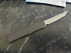 Microtech Halo 3, Tanto Bead Blast Blade, Tritium Button, Unused 