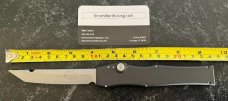 Microtech Halo 3, Tanto Bead Blast Blade, Tritium Button, Unused 