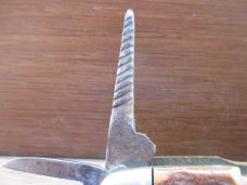 High Carbon Steel Camp Knife with Sta-Sharp etch
