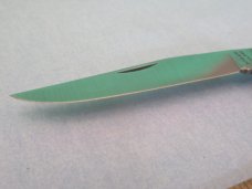 Schrade Rough Saw Cut Delrin USA Made Gunstock LinerLock Trapper Model 194OT