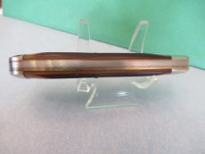 Schrade Rough Saw Cut Delrin USA Made Gunstock LinerLock Trapper Model 194OT