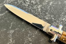 1950's Bargeon Switchblade, Beautiful Bone Handle, Made In France, Hard To Find, Unused 