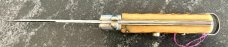 1950's Bargeon Switchblade, Beautiful Bone Handle, Made In France, Hard To Find, Unused 