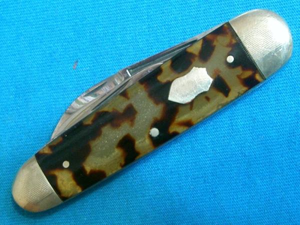 VINTAGE J W HICKEY SONS SENATOR 0003 GERMANY FOLDING POCKET KNIFE KNIVES OLD TORTOISE FANCY HANDLE VINTAGE J W HICKEY SONS SENATOR 0003 GERMANY FOLDING POCKET KNIFE KNIVES OLD TORTOISE FANCY HANDLE