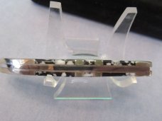 Case XX 2006 White & Black Jasper Tiny Toothpick Pattern # EX10096 SS