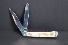 ROUGH RYDER BROWN APPALOOSA BONE TRAPPER FOLDING KNIFE RR1406