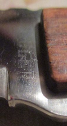 Early “BIGLER” fixed-blade knife 