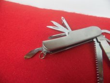 UNBRANDED HANDY STAINLESS MULTI TOOL & NYLON POUCH UNUSED FOR HOME OR CAMPING
