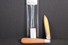 OTTER-MESSER LARGE CLASSIC POCKET KNIFE SAPELI WOOD FOLDING CARBON STEEL 161