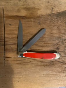 1986 cripple creek trapper Tennessee Homecoming red, white, and blue delrin